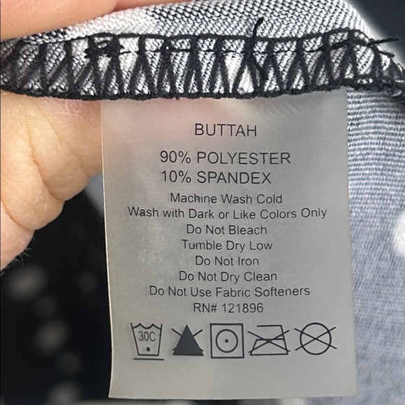 TITLE NINE Buttah Dream Active Dress in Celestial Dot Size Large - Picture 8 of 14